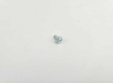 ŚRUBA M5X16 DIN215 NA PŁASKI ŚRUBOKRĘT OCYNK BIAŁY