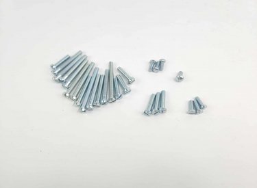 ŚRUBY SILNIKA KOMPLET ŚRUB ROMET KOMAR 2B S38 023 019 PŁASKI PASUJĄCE !