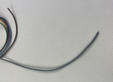 PRZEWÓD KABEL LGY 1MM KOLOR SZARY 1 METR