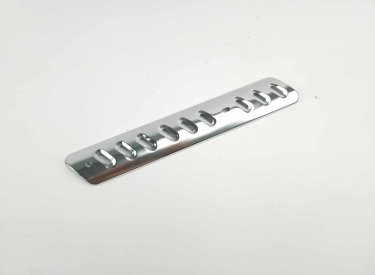 OSŁONA TERMICZNA TŁUMIKA UKŁADU WYDECHOWEGO MOTORYNKA CHROM